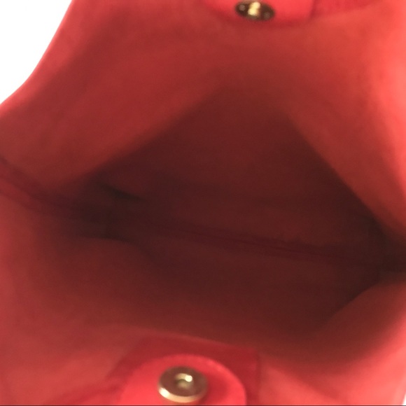 Able Red Fozi Foldover Clutch - Picture 9 of 9